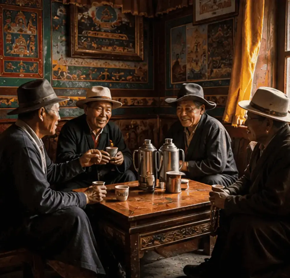 Sera Monastery monk debate during Lhasa Tibet tour