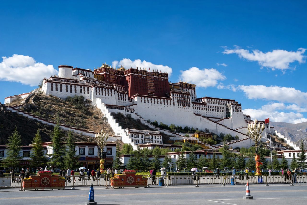 Potala Palace in Lhasa Tibet