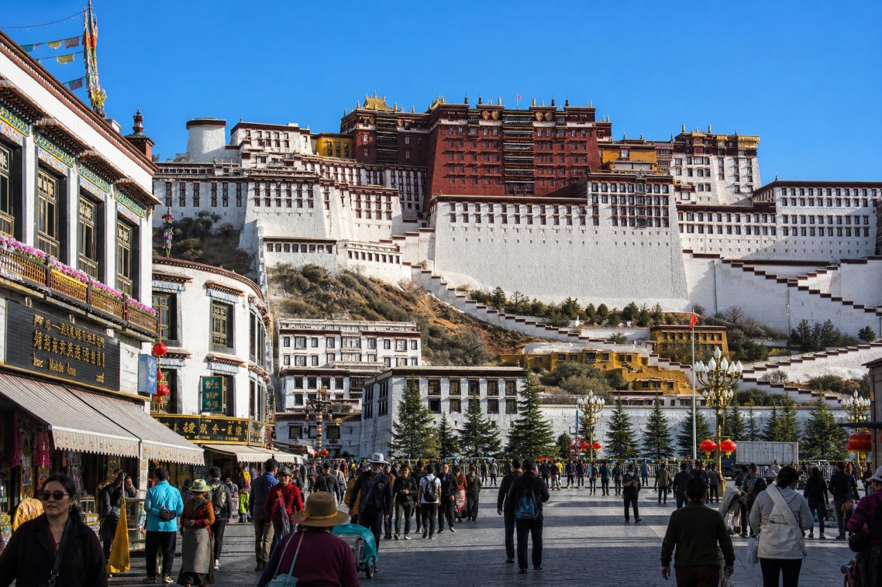 Potala Palace in Lhasa Tibet