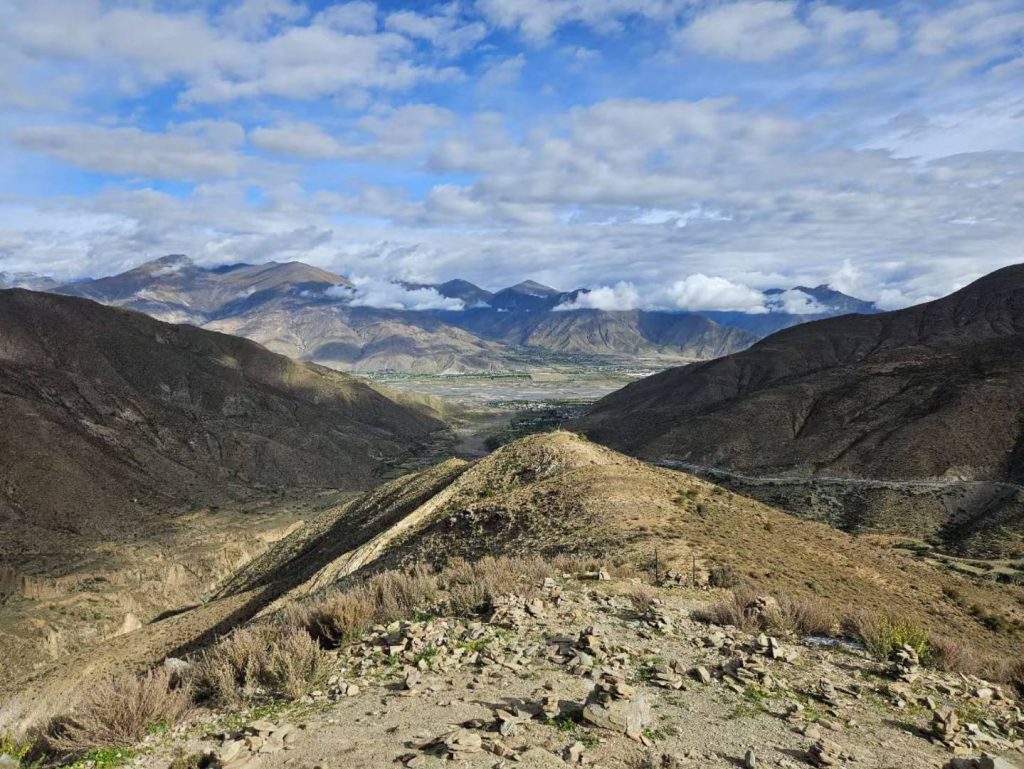 High plateau scenery in Ngari Prefecture during a private Tibet journey