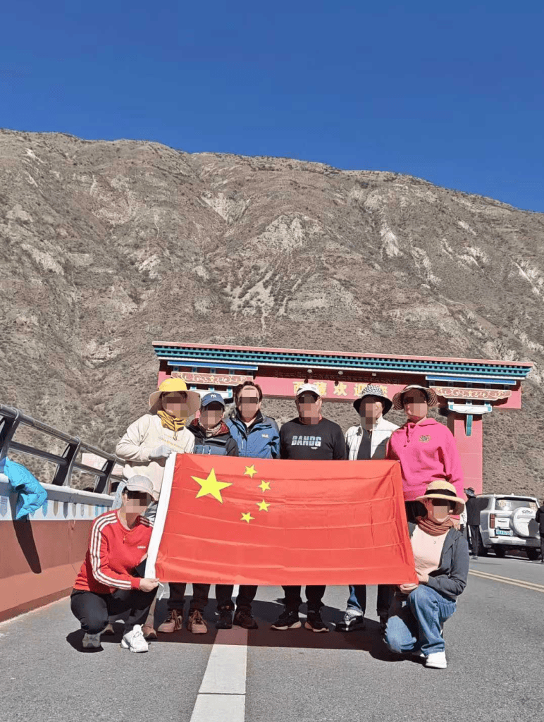 United States Family during a Summer Tibet journey with Starbright Tibet Journeys