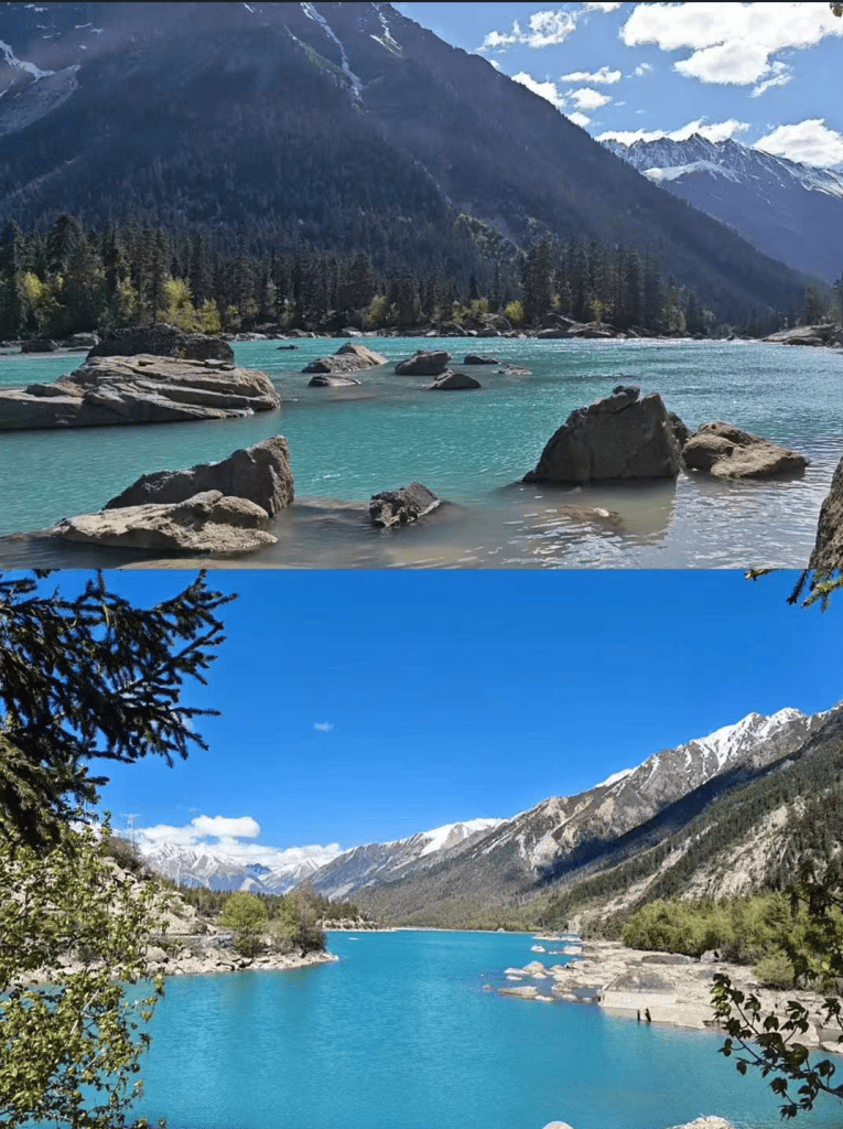 United States Family during a Summer Tibet journey with Starbright Tibet Journeys