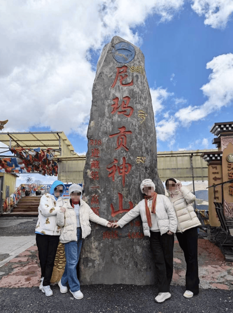 United States Family during a Summer Tibet journey with Starbright Tibet Journeys